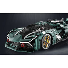 Load image into Gallery viewer, 3466PCS MOC Technic Speed Static Black Terzo Millennio Racing Sports Car Model Toy Building Block Brick Gift Kids DIY Set New 1:8 Display Compatible Lego
