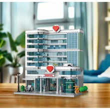 Load image into Gallery viewer, 1350PCS MOC City Street Hospital Model Toy Building Block Brick Gift Kids DIY Set New Light Compatible Lego
