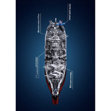 Load image into Gallery viewer, 1739PCS MOC Military Large USS Missouri Battleship BB-63 Model Toy Building Block Brick Gift Kids DIY Set New 1:350 Compatible Lego
