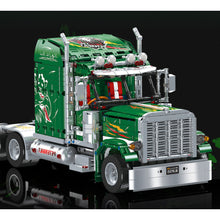 Load image into Gallery viewer, 2105PCS MOC Technic Speed Static Green Peterbilt 389 Truck Head Tractor King of the Road Model Toy Building Block Brick Gift Kids DIY Set New Compatible Lego
