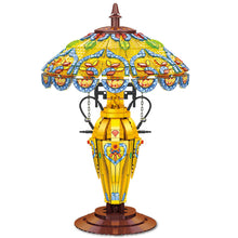 Load image into Gallery viewer, 1570PCS MOC Retro Euro Style Vintage Classic Table Lamp Model Toy Building Block Brick Gift Kids DIY Set New Light Compatible Lego

