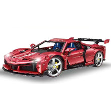 Load image into Gallery viewer, 3982PCS MOC Technic Speed Static Red SF90 Racing Sports Car Model Toy Building Block Brick Gift Kids DIY Set New 1:8 Compatible Lego
