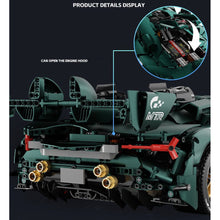 Load image into Gallery viewer, 3466PCS MOC Technic Speed Static Black Terzo Millennio Racing Sports Car Model Toy Building Block Brick Gift Kids DIY Set New 1:8 Display Compatible Lego
