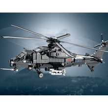Load image into Gallery viewer, 1366PCS MOC Military CAIC Z-10 Fiery Thunderbolt Gunships Helicopter Model Toy Building Block Brick Gift Kids DIY Set New Compatible Lego
