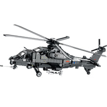 Load image into Gallery viewer, 1366PCS MOC Military CAIC Z-10 Fiery Thunderbolt Gunships Helicopter Model Toy Building Block Brick Gift Kids DIY Set New Compatible Lego
