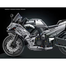 Load image into Gallery viewer, 2156PCS MOC Technic Speed Static Large Kawasaki 7 Motorcycle Motor Bike Model Toy Building Block Brick Gift Kids DIY Set New 1:5 Compatible Lego
