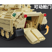 Load image into Gallery viewer, 1862PCS Military Large M2 Bradley Infantry Fighting Vehicle IFV Model Toy Building Block Brick Gift Kids DIY Set New Compatible Lego

