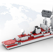 Load image into Gallery viewer, 396PCS Military Russian Cruiser Varyag Destroyer Ship Model Toy Building Block Brick Gift Kids DIY Set New Compatible Lego
