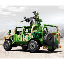 Load image into Gallery viewer, 644PCS Military Border Wheeled Patrol Vehicle Figure Model Toy Building Block Brick Gift Kids DIY Set New Compatible Lego
