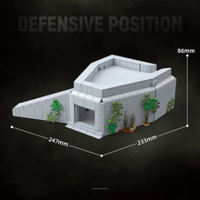 Load image into Gallery viewer, 1232PCS MOC Military Atlantic Defensive Position Scene Figure Model Toy Building Block Brick Gift Kids DIY Set New 1:35 Compatible Lego
