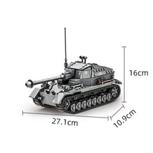 Load image into Gallery viewer, 632PCS Military Dicker Max Tank Destroyer Model Toy Building Block Brick Gift Kids DIY Set New Compatible Lego
