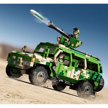 Load image into Gallery viewer, 644PCS Military Border Wheeled Patrol Vehicle Figure Model Toy Building Block Brick Gift Kids DIY Set New Compatible Lego
