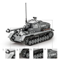 Load image into Gallery viewer, 632PCS Military Dicker Max Tank Destroyer Model Toy Building Block Brick Gift Kids DIY Set New Compatible Lego

