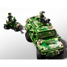 Load image into Gallery viewer, 644PCS Military Border Wheeled Patrol Vehicle Figure Model Toy Building Block Brick Gift Kids DIY Set New Compatible Lego
