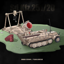 Load image into Gallery viewer, 1267PCS MOC Military Sd.Kfz.251/20 Ausf.D UHU Armored Vehicle Scene Figure Model Toy Building Block Brick Gift Kids DIY Set New 1:28 Compatible Lego

