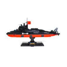 Load image into Gallery viewer, 389PCS Military Strategic Nuclear Submarine Model Toy Building Block Brick Gift Kids DIY Set New Compatible Lego
