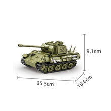 Load image into Gallery viewer, 638PCS Military Pzkpfw V Sd. kfz.171 Panther Tank Model Toy Building Block Brick Gift Kids DIY Set New Compatible Lego
