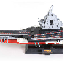 Load image into Gallery viewer, 392PCS Military 003 Aircraft Carrier Fujian Class Model Toy Building Block Brick Gift Kids DIY Set New Compatible Lego
