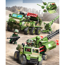 Load image into Gallery viewer, 680PCS Military Bobcat Multi-Purpose Armed Vehicle Figure Model Toy Building Block Brick Gift Kids DIY Set New Compatible Lego
