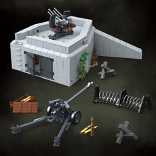 Load image into Gallery viewer, 1232PCS MOC Military Atlantic Defensive Position Scene Figure Model Toy Building Block Brick Gift Kids DIY Set New 1:35 Compatible Lego

