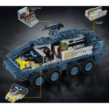 Load image into Gallery viewer, 2005PCS Military Large Stryker X Armored Vehicle Model Toy Building Block Brick Gift Kids DIY Set New Compatible Lego
