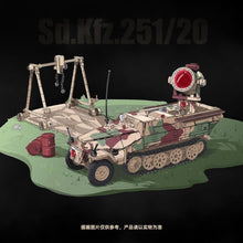 Load image into Gallery viewer, 1267PCS MOC Military Sd.Kfz.251/20 Ausf.D UHU Armored Vehicle Scene Figure Model Toy Building Block Brick Gift Kids DIY Set New 1:28 Compatible Lego
