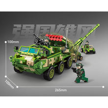 Load image into Gallery viewer, 680PCS Military Bobcat Multi-Purpose Armed Vehicle Figure Model Toy Building Block Brick Gift Kids DIY Set New Compatible Lego
