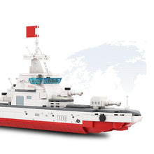 Load image into Gallery viewer, 364PCS Military Type 055 Destroyer Ship Boat Model Toy Building Block Brick Gift Kids DIY Set New Compatible Lego
