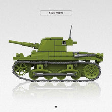 Load image into Gallery viewer, 393PCS MOC Military M22 Locust Light Tank Model Toy Building Block Brick Gift Kids DIY Set New 1:35 Compatible Lego
