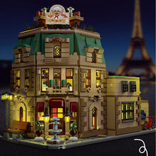 Load image into Gallery viewer, 3104PCS MOC City Street Large Parisian Restaurant Model Toy Building Block Brick Gift Kids DIY Set New Compatible Lego

