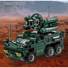 Load image into Gallery viewer, 493PCS Military Anti-Aircraft Missile Armored Vehicle Model Toy Building Block Brick Gift Kids DIY Set New Compatible Lego
