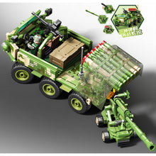 Load image into Gallery viewer, 680PCS Military Bobcat Multi-Purpose Armed Vehicle Figure Model Toy Building Block Brick Gift Kids DIY Set New Compatible Lego
