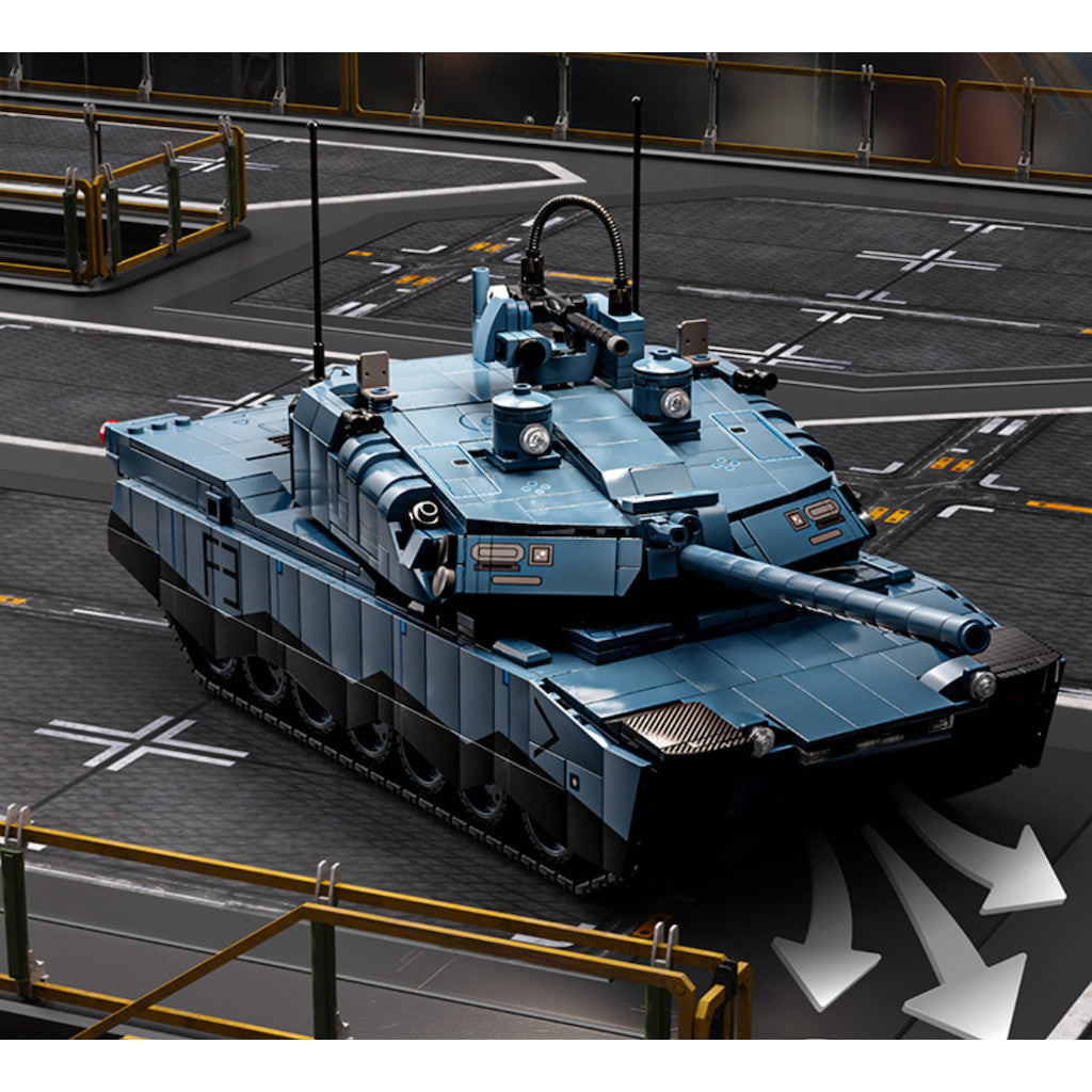 2116PCS Military Static Large M1 Abrams X Main Battle Tank Model Toy Building Block Brick Gift Kids DIY Set New Compatible Lego
