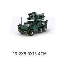 Load image into Gallery viewer, 493PCS Military Anti-Aircraft Missile Armored Vehicle Model Toy Building Block Brick Gift Kids DIY Set New Compatible Lego
