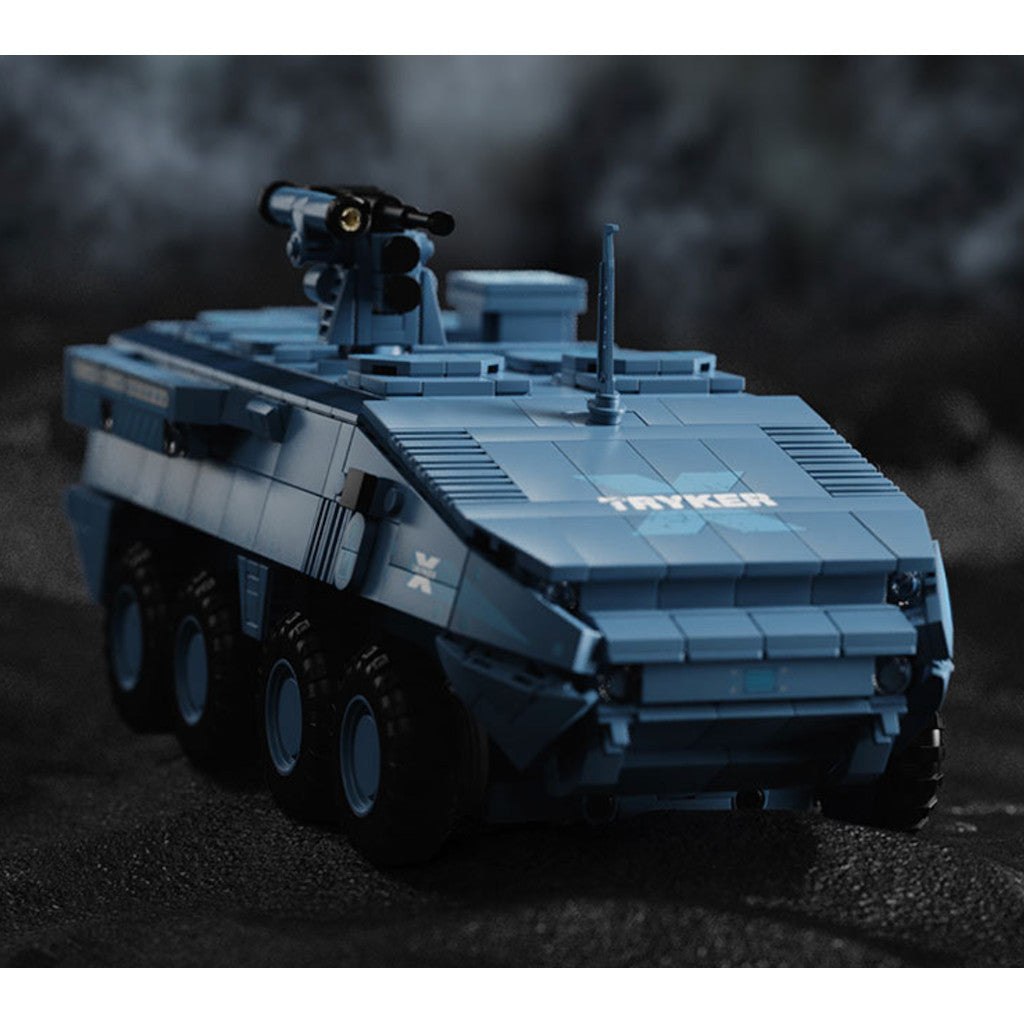 2005PCS Military Large Stryker X Armored Vehicle Model Toy Building Block Brick Gift Kids DIY Set New Compatible Lego