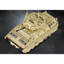 Load image into Gallery viewer, 1862PCS Military Large M2 Bradley Infantry Fighting Vehicle IFV Model Toy Building Block Brick Gift Kids DIY Set New Compatible Lego
