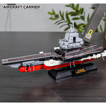 Load image into Gallery viewer, 392PCS Military 003 Aircraft Carrier Fujian Class Model Toy Building Block Brick Gift Kids DIY Set New Compatible Lego
