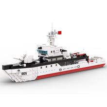Load image into Gallery viewer, 380PCS Military Type 081 Mine Countermeasures Ship Boat Model Toy Building Block Brick Gift Kids DIY Set New Compatible Lego
