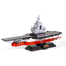 Load image into Gallery viewer, 392PCS Military 003 Aircraft Carrier Fujian Class Model Toy Building Block Brick Gift Kids DIY Set New Compatible Lego
