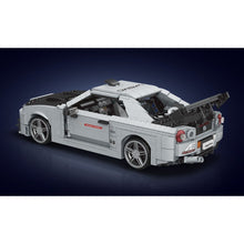 Load image into Gallery viewer, 1471PCS MOC Technic Speed JDM Skyline GTR R34 Racing Sports Car Model Toy Building Block Brick Gift Kids DIY Set New Compatible Lego
