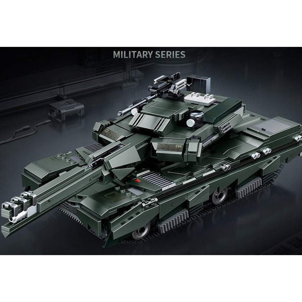 1269PCS MOC Military Armored Tank Model Toy Building Block Brick Gift Kids DIY Set New Compatible Lego