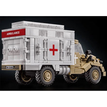 Load image into Gallery viewer, 432PCS Military Opel Blitz Ambulance Truck Figure Model Toy Building Block Brick Gift Kids DIY Set New Compatible Lego
