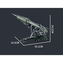 Load image into Gallery viewer, 1068PCS MOC Military Intercontinental Missile Vehicle Model Toy Building Block Brick Gift Kids DIY Set New Compatible Lego
