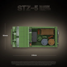 Load image into Gallery viewer, 733PCS Military STZ-5 Medium Tractor Figure Model Toy Buiding Block Brick Gift Kids DIY Set New Compatible Lego
