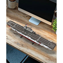 Load image into Gallery viewer, 1883PCS MOC Military Large USS Enterprise CV-6 Aircraft Carrier Figure Model Toy Building Block Brick Gift Kids DIY Set New Compatible Lego
