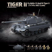 Load image into Gallery viewer, 1563PCS MOC Military Tiger II Sd.Kfz.182 Heavy Tank Figure Model Toy Building Block Brick Gift Kids DIY Set New Compatible Lego
