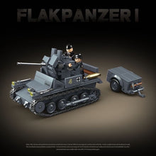Load image into Gallery viewer, 675PCS MOC Military FLAKPANZER I Tank Figure Model Toy Building Block Brick Gift Kids DIY Set New Compatible Lego
