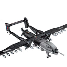 Load image into Gallery viewer, 536PCS MOC Military Double Twin Tailed Aileo Scorpion Drone Model Toy Building Block Brick Gift Kids DIY Set New Compatible Lego
