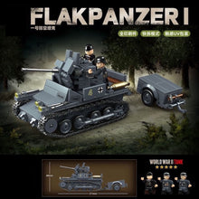 Load image into Gallery viewer, 675PCS MOC Military FLAKPANZER I Tank Figure Model Toy Building Block Brick Gift Kids DIY Set New Compatible Lego
