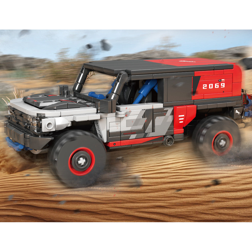 438PCS MOC Technic Speed Bronco SUV Off Road Vehicle Car Model Toy Building Block Brick Gift Kids DIY Set New Compatible Lego